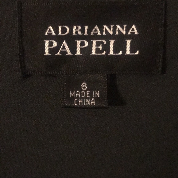 Gray V Neckline Dress - Picture 7 of 7